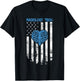 RADIOLOGY TECH - American Flag Ribs Heart Design T-Shirt - T-Shirt | Black