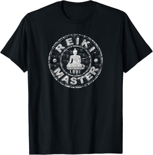 Reiki Master T Shirt | Holistic Healer | Energy T-Shirt - T-Shirt | Black