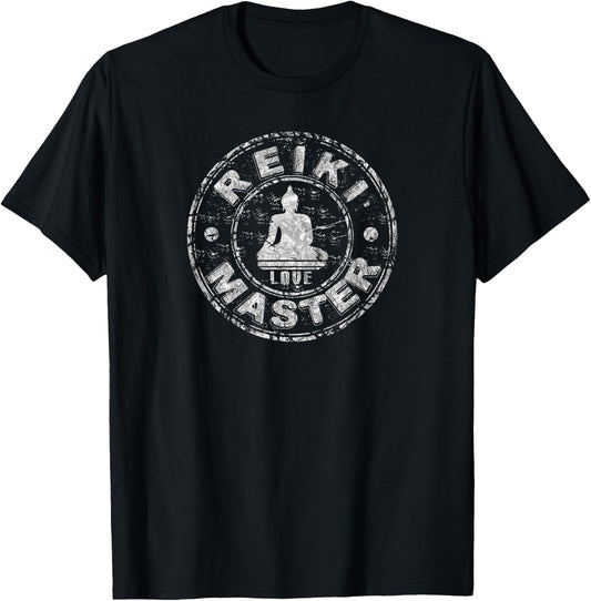 Reiki Master T Shirt | Holistic Healer | Energy T-Shirt - T-Shirt | Black