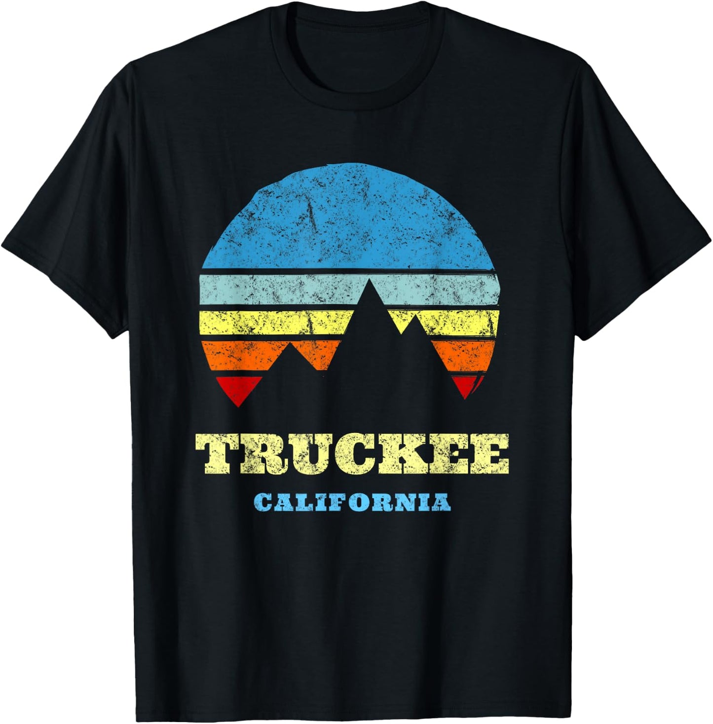 Truckee California T-Shirt - T-Shirt | Black