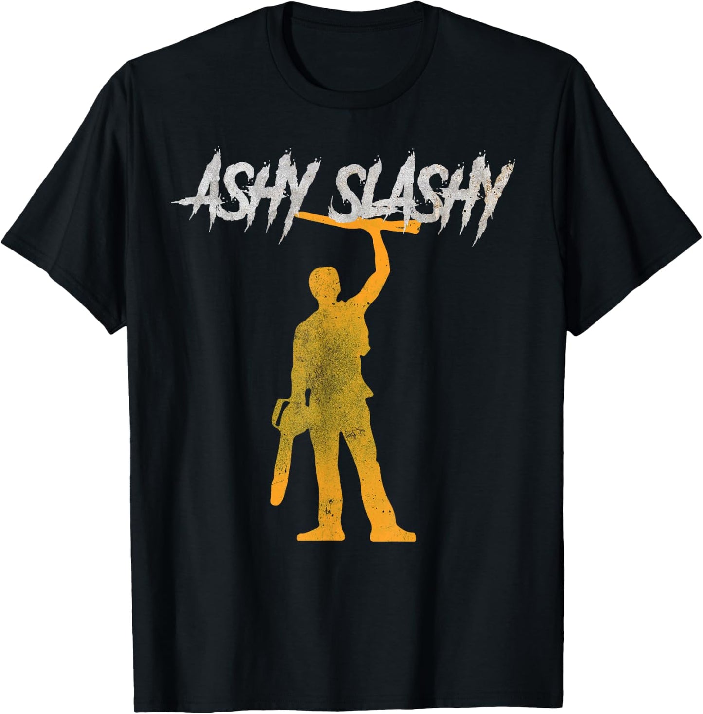 Inspector Dead ASHY SLASHY My Boomstick Shotgun Chainsaw Dead Evil T-Shirt - T-Shirt | Black