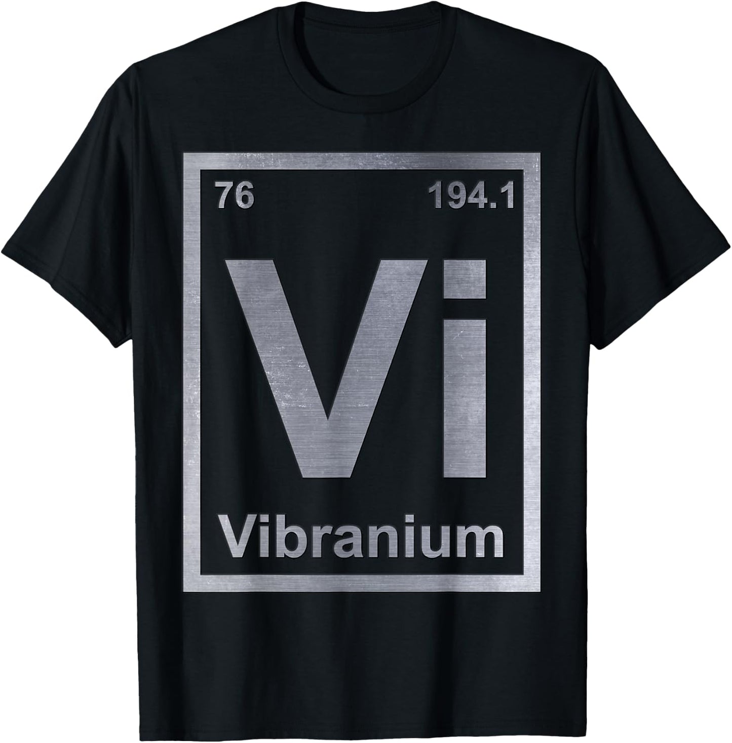 Marvel Periodic Element Vibranium Metal Graphic T-Shirt - T-Shirt | Black