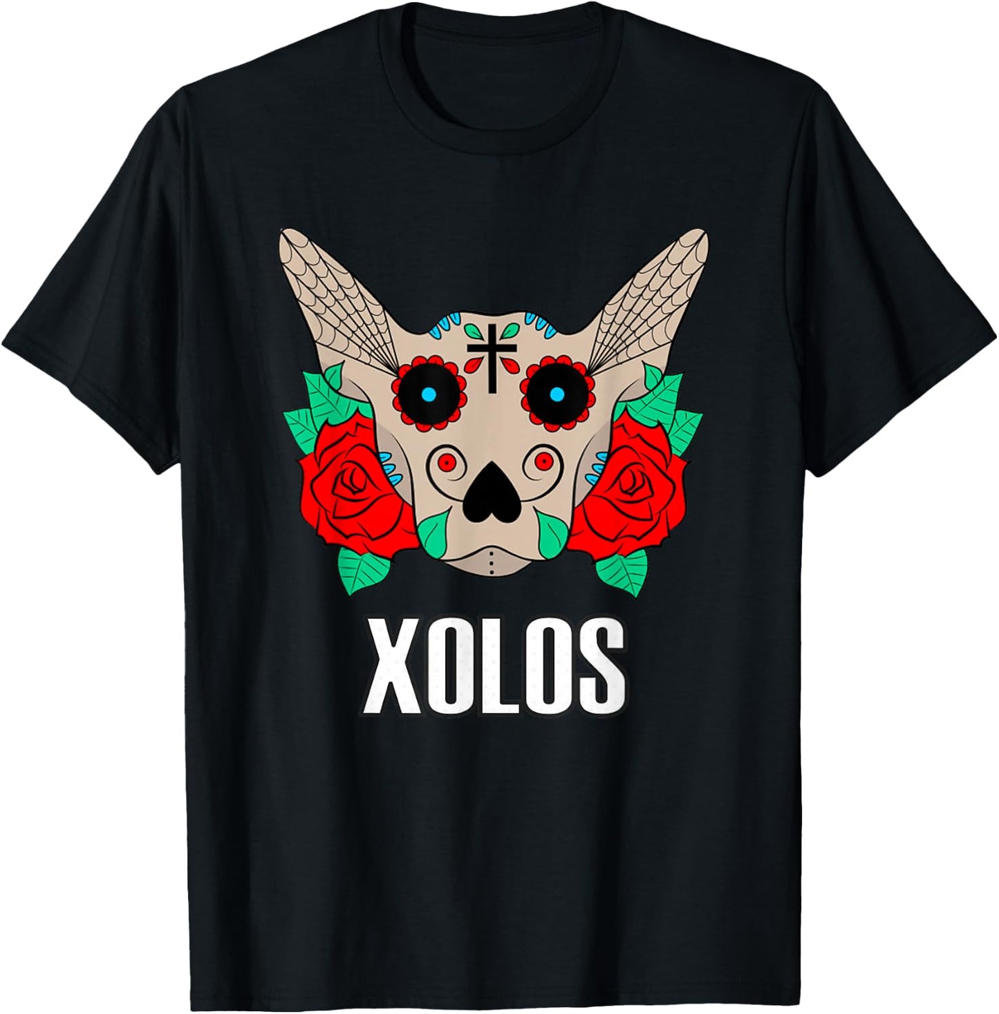 Xoloitzcuintli mexicano – tradición perrona T-Shirt - T-Shirt | Black