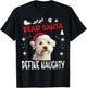Cute West Highland White Terrier Dog Christmas Dear Santa Women Kids T-Shirt - T-Shirt | Black