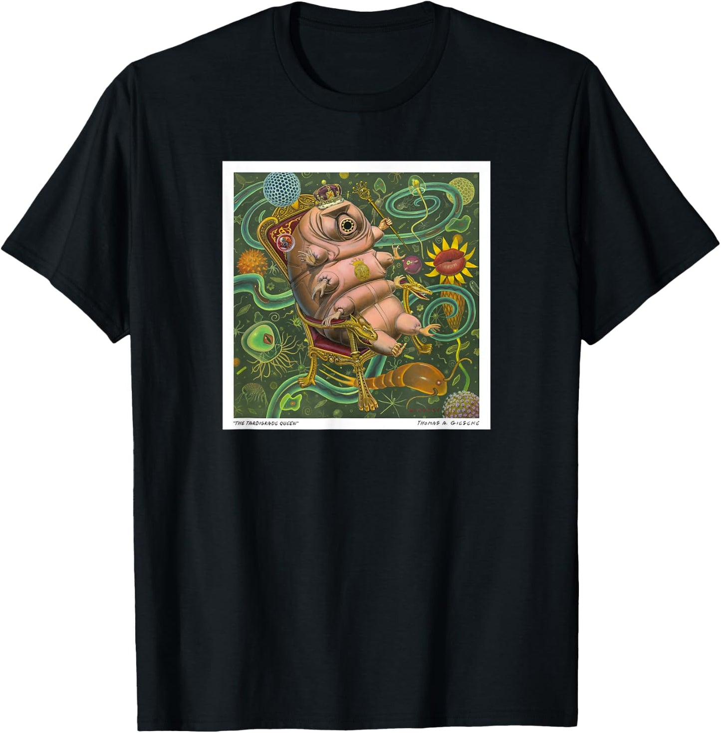 The Tardigrade Queen T-Shirt - T-Shirt | Black