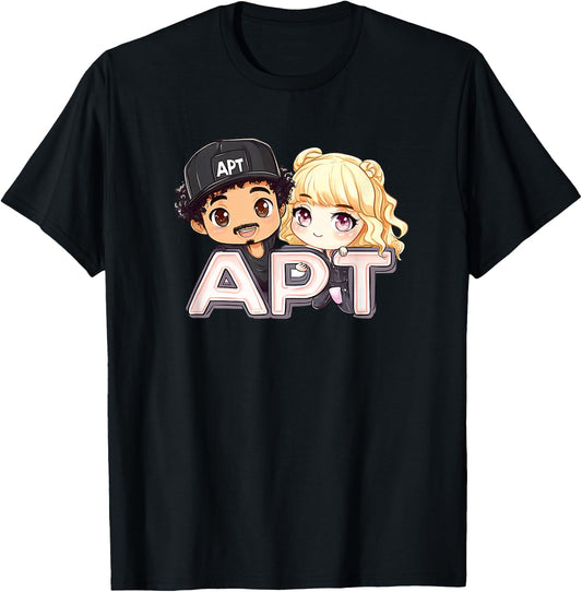 APT Buddies - Adorable Chibi T-Shirt - T-Shirt | Black