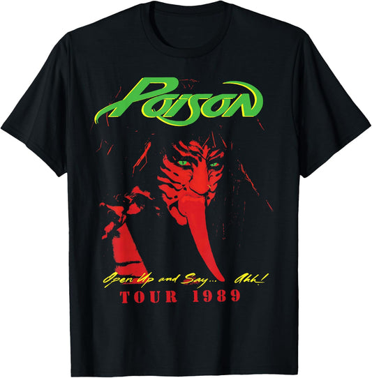 Poison - Tour 1989 T-Shirt - T-Shirt | Black