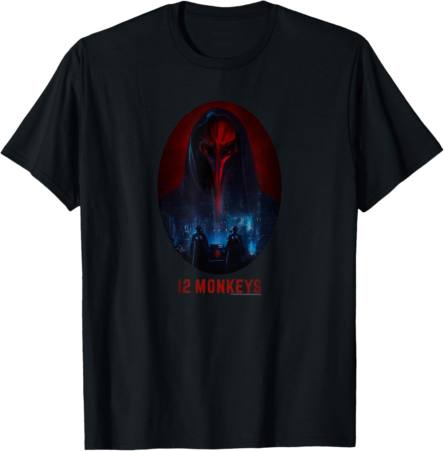 12 Monkeys The witness Standard T-Shirt - T-Shirt | Black