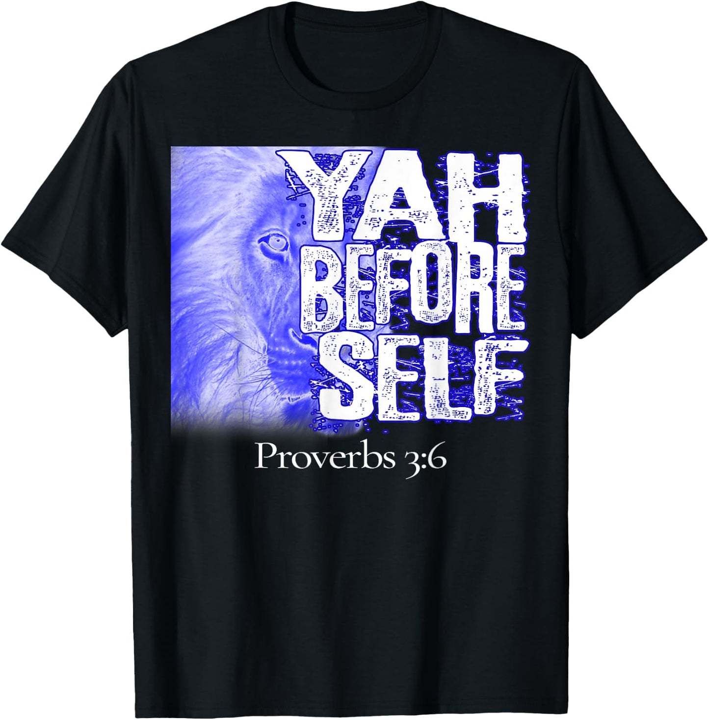 Hebrew Israelite Yahudah Tribe Judah Yah Before Self T-Shirt - T-Shirt | Black
