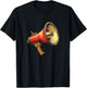 Cool Megaphone Graphic T-Shirt - T-Shirt | Black