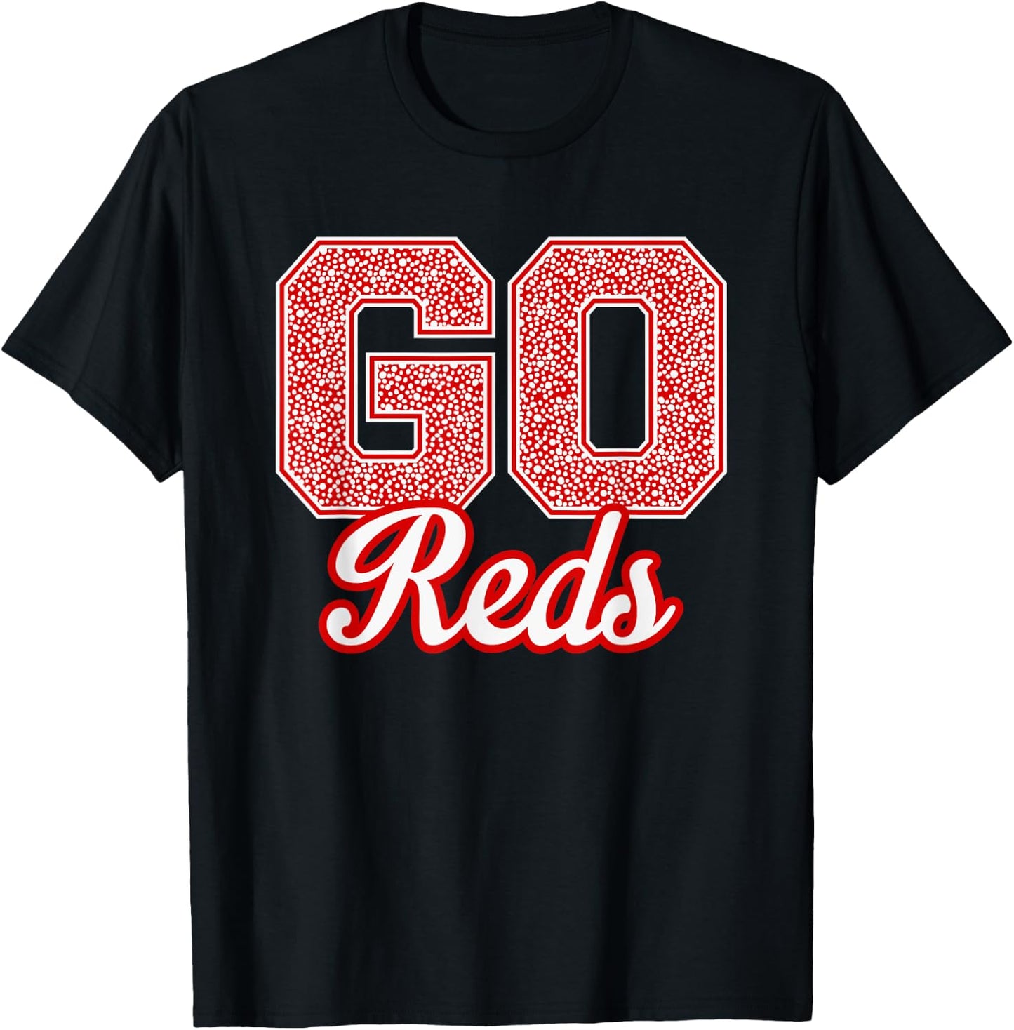 Eaton Reds GO! School Pride T-Shirt - T-Shirt | Black