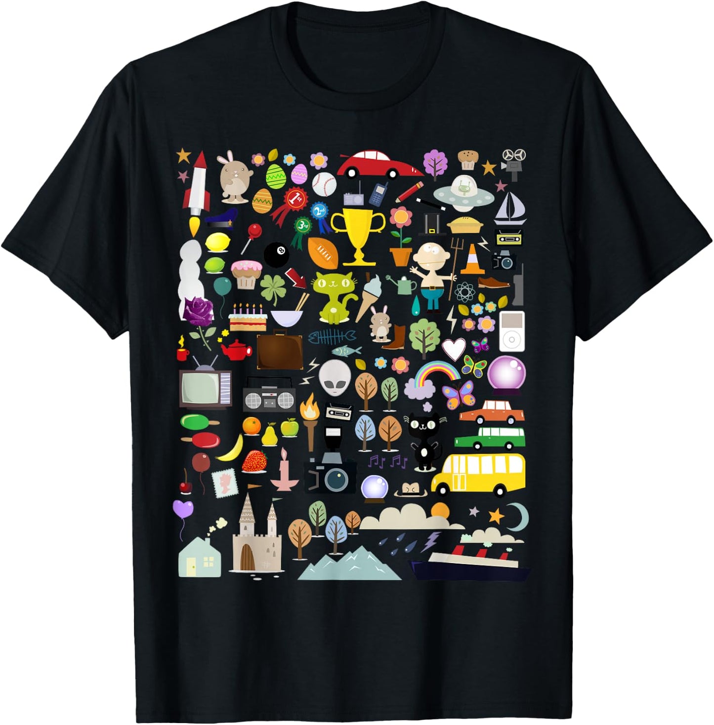 I Spy Game for Kids & Toddlers T-Shirt - T-Shirt | Black