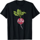 Hilarious Radish Is Pretty Rad. Ish. T-Shirt - T-Shirt | Black