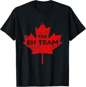 The EH Team Canada Funny Canadian Shirts T Shirt Gift T-Shirt - T-Shirt | Black