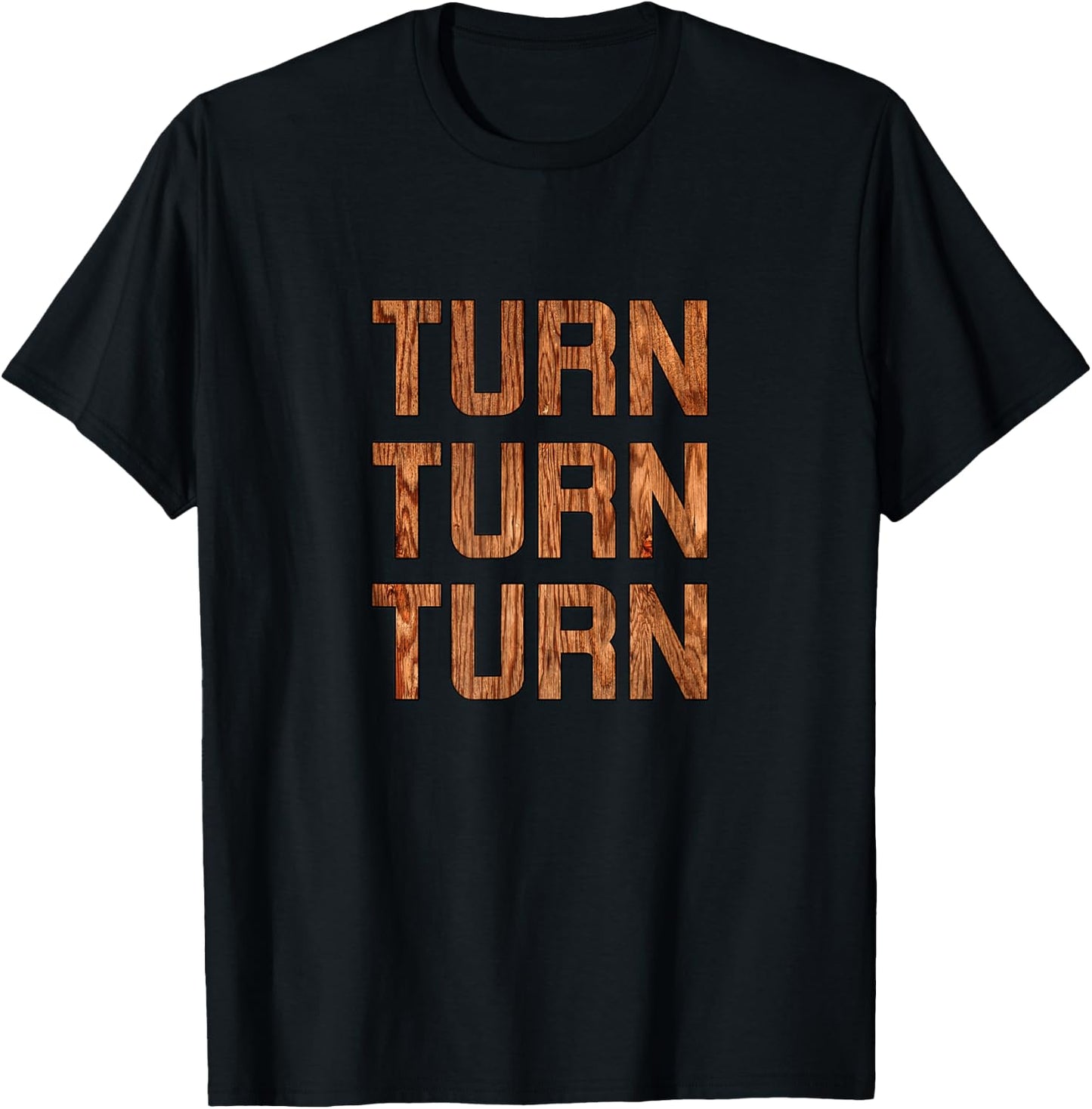 Wood Turning wood working T-Shirt - T-Shirt | Black