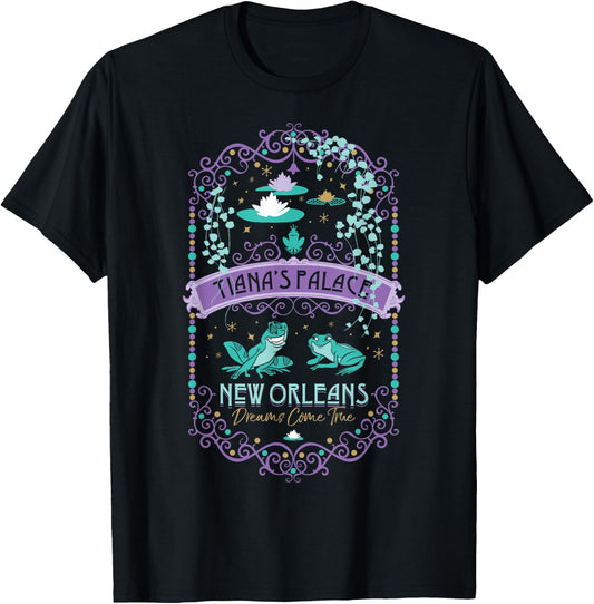 Disney Princess and The Frog Tiana's Palace Graphic T-Shirt - T-Shirt | Black