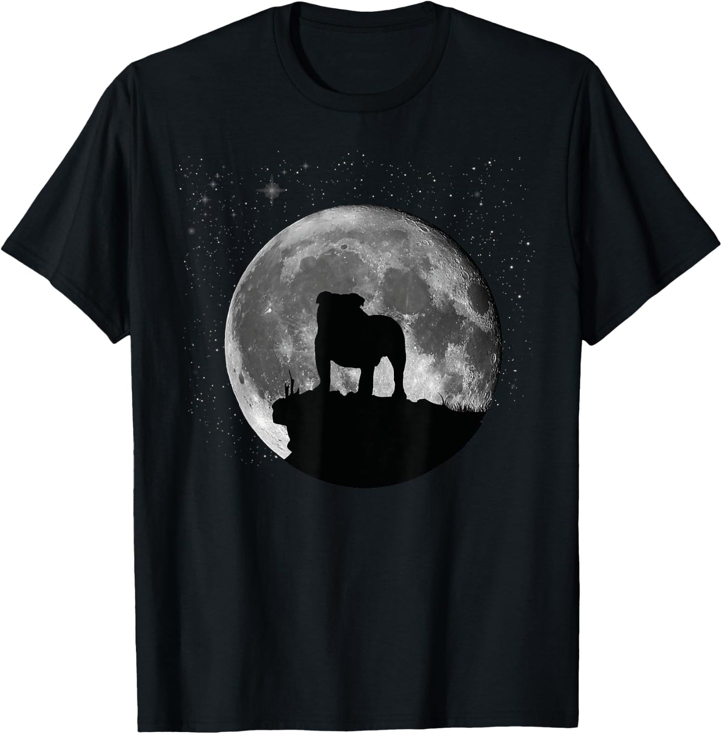 English Bulldog British Bulldog Men Women Kids T-Shirt - T-Shirt | Black