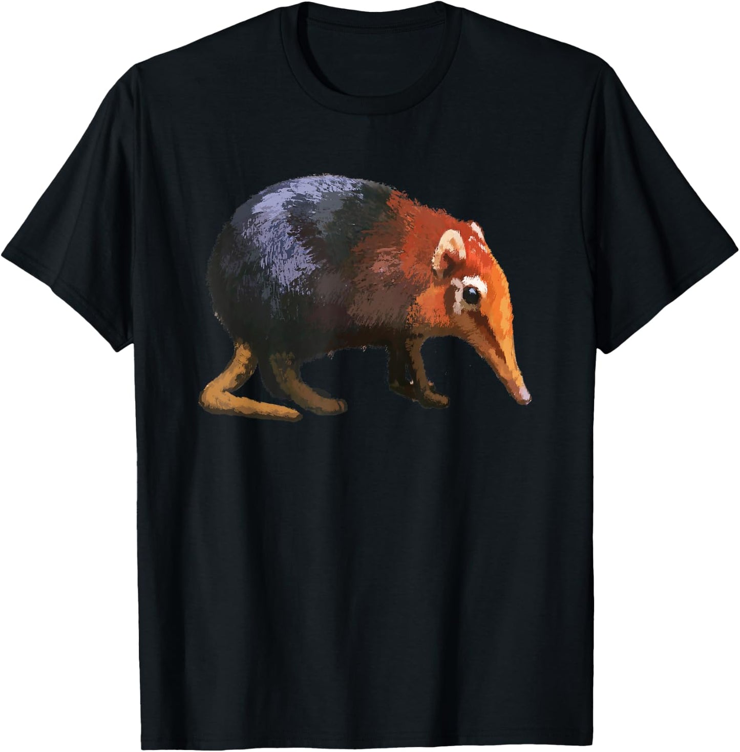 Elephant Shrew Jumping Shrew Sengi T Shirt T-Shirt - T-Shirt | Black