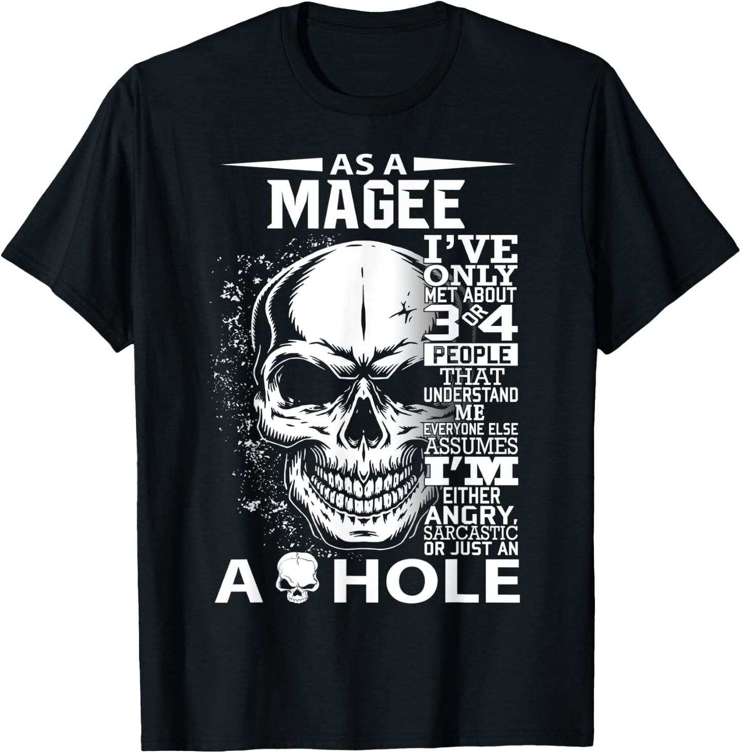MAGEE Definition Personalized custom name loving kind T-Shirt - T-Shirt | Black