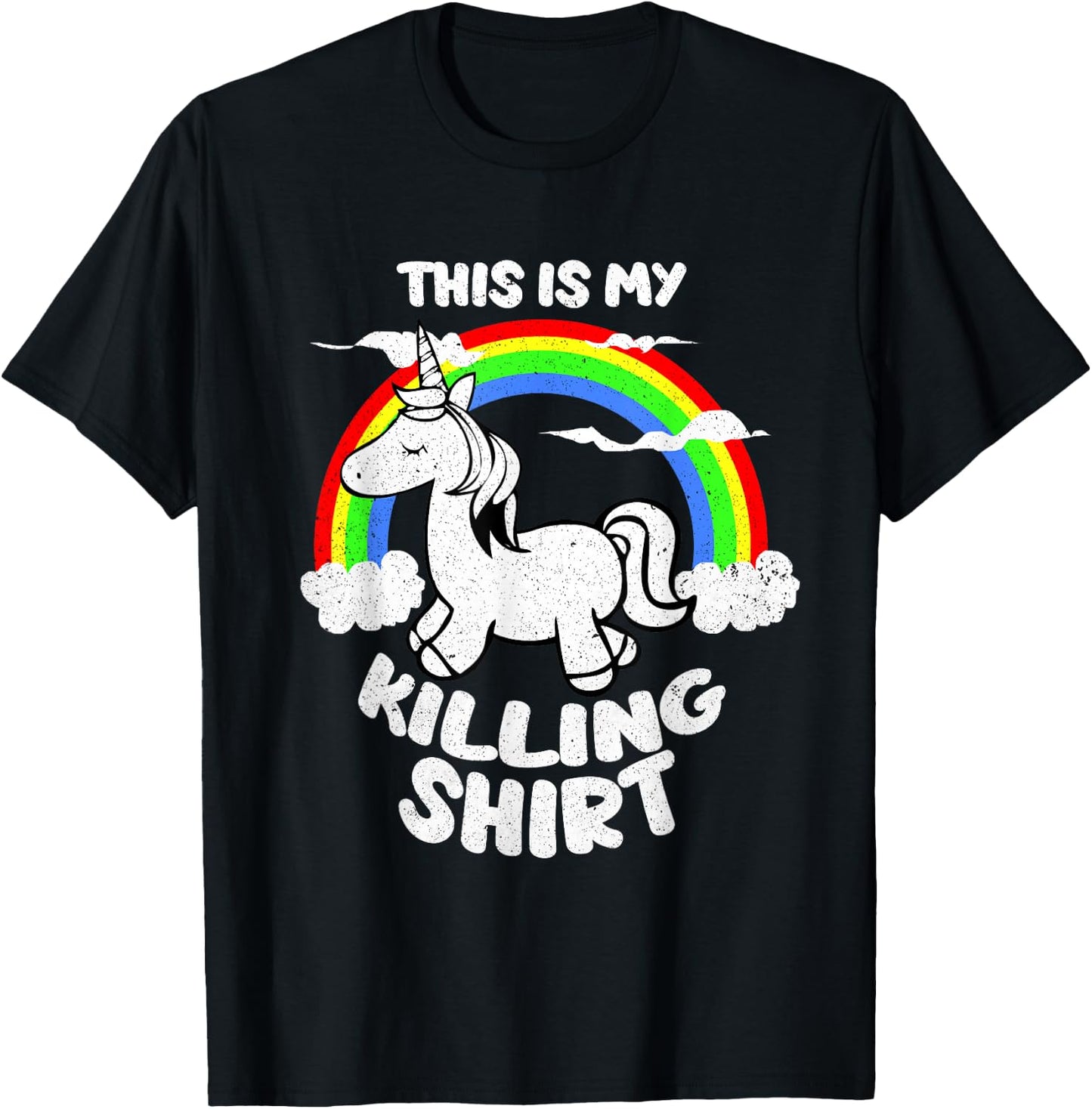 This Is My Killing Unicorn T-Shirt - T-Shirt | Black