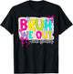 Bruh We Out 2nd Grade Coquette Bow Last Day Girl Kid Student T-Shirt - T-Shirt | Black