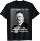 Funny Teddy Roosevelt Meme T Shirt Get Shot T-Shirt - T-Shirt | Black