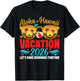 Aloha Hawaii Family Trip 2026 Making Memories Vacation Trip T-Shirt - T-Shirt | Black
