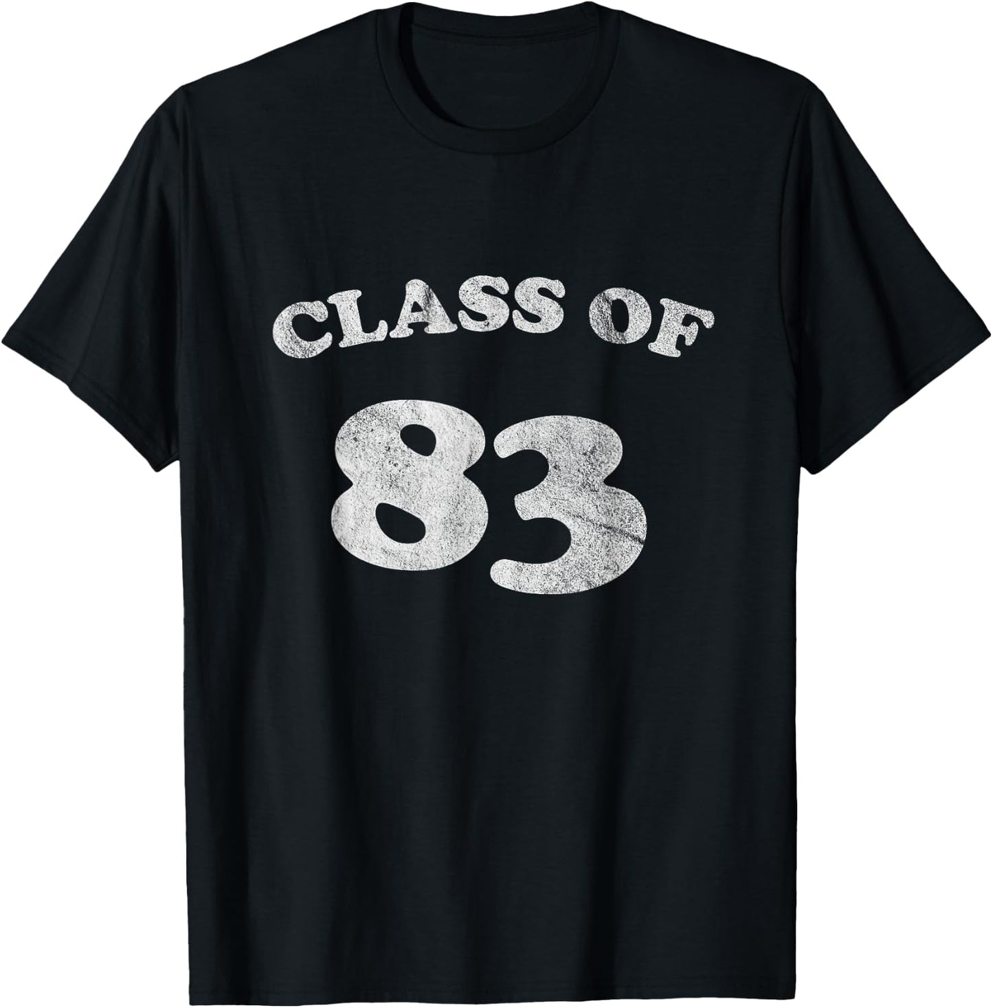 1983 Retro Class of 83 T-Shirt - T-Shirt | Black