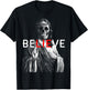 Blackcraft Antichrist Jesus Skull Believe Satan Atheist T-Shirt - T-Shirt | Black