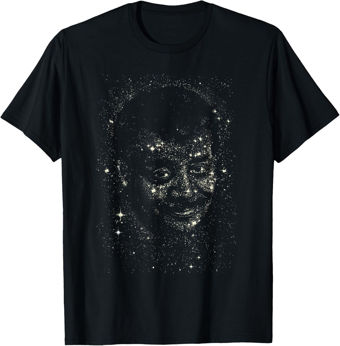 Neil deGrasse Tyson Stars and Milky Way T-Shirt - T-Shirt | Black
