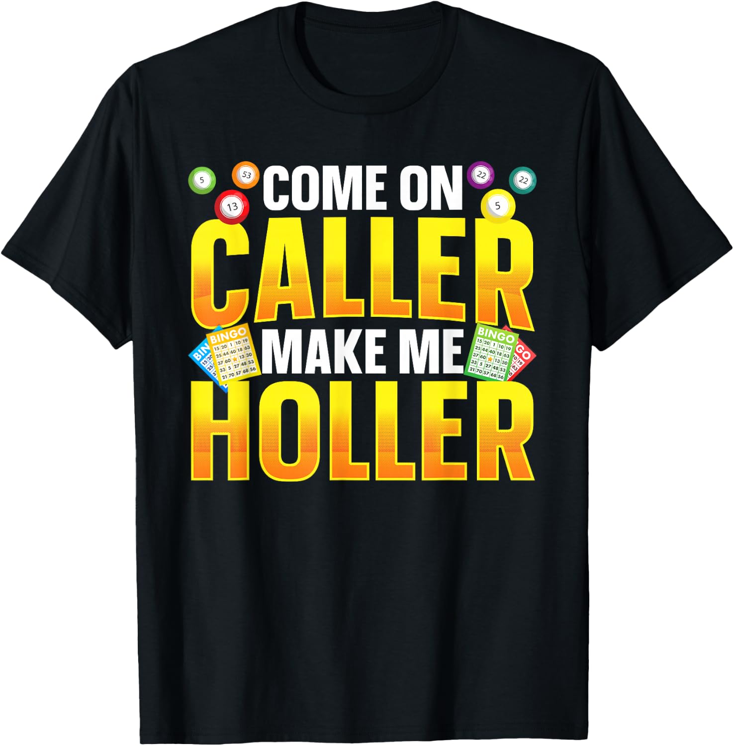 Best Bingo Art Women Gamble Bingo Lover Bingo Player T-Shirt - T-Shirt | Black