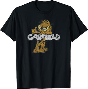 Garfield Retro GARF T-Shirt - T-Shirt | Black