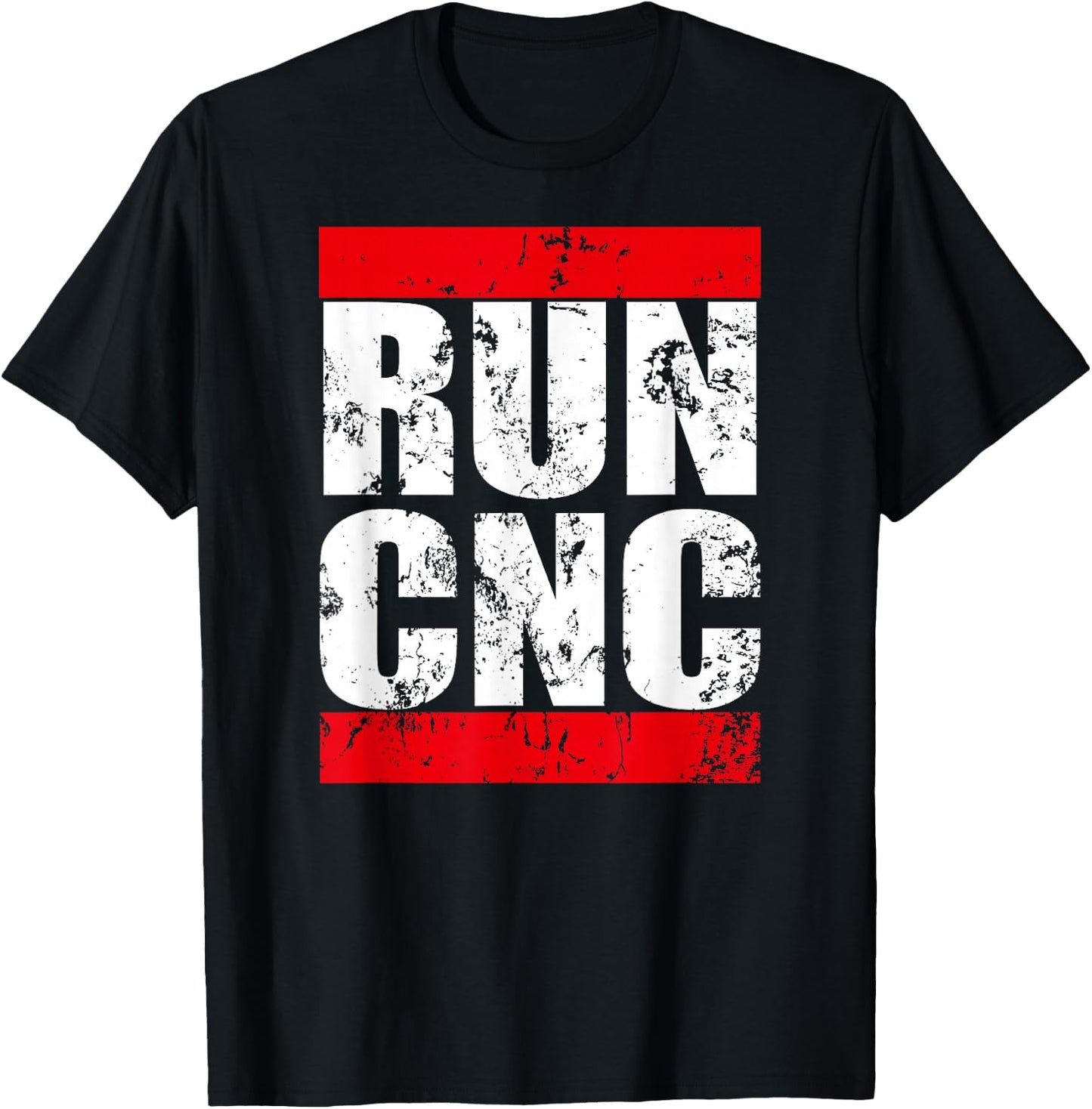 Run CNC Funny G-Code Programmer for Machinists and Engineers T-Shirt - T-Shirt | Black