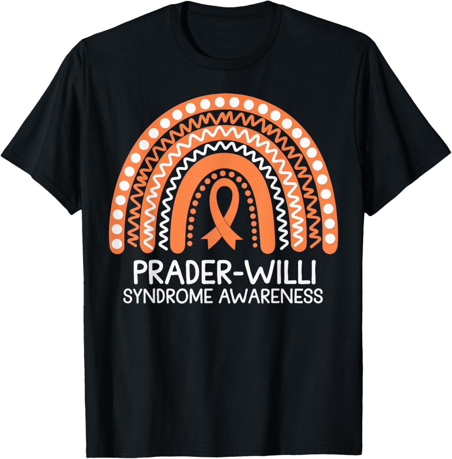 Prader-willi Syndrome Awareness T-Shirt - T-Shirt | Black