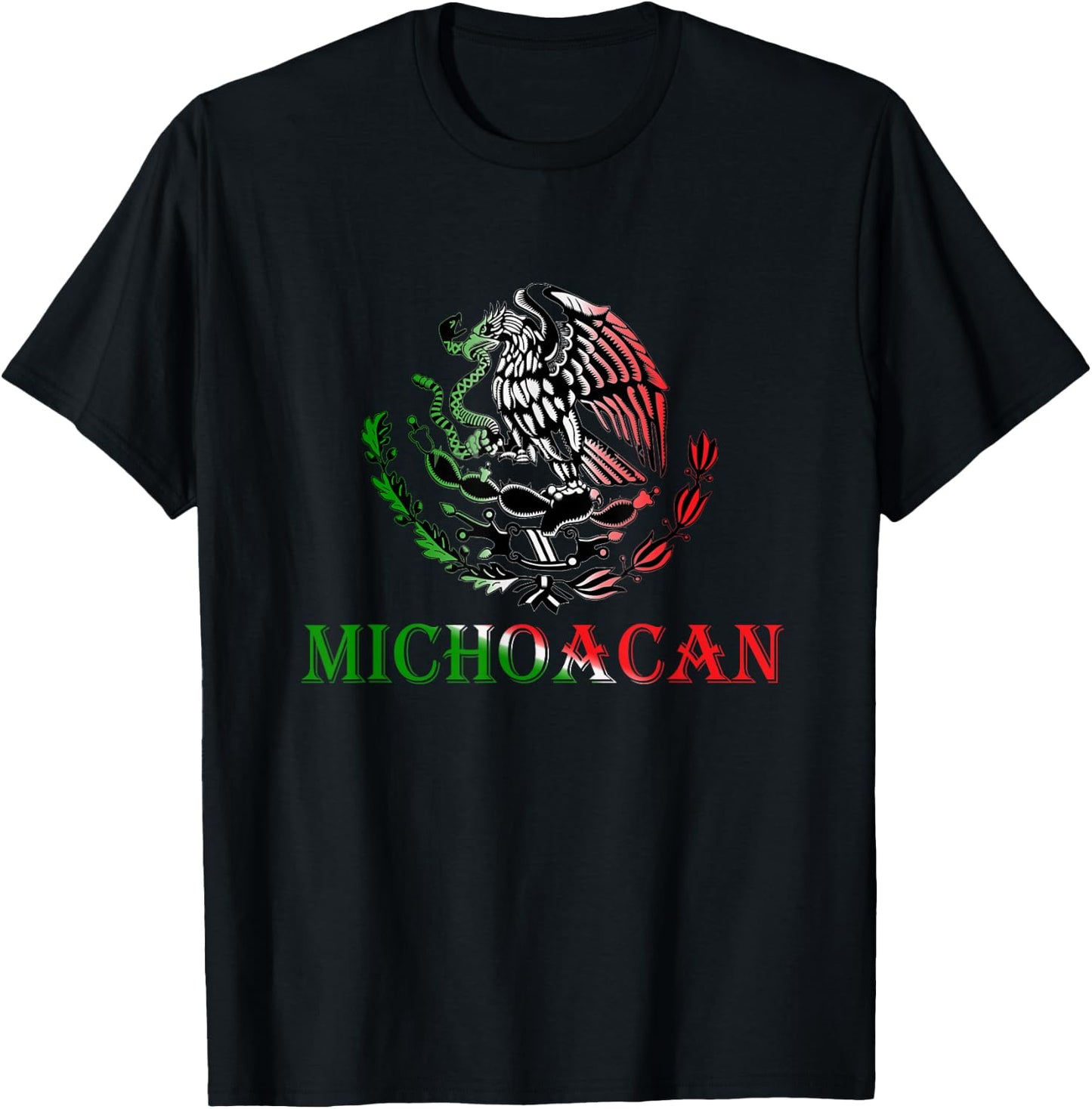 Michoacan a mexican state Shirt - awesome graphic design T-Shirt - T-Shirt | Black