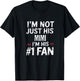 I'm Not Just His Mimi I'm His Number 1 Fan T-Shirt - T-Shirt | Black