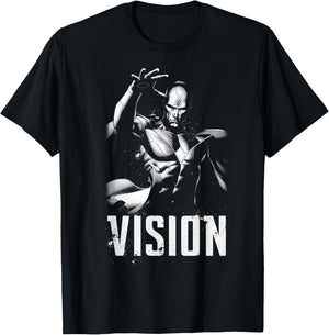 Marvel Vision The Avengers Supernatural Alien Friend T-Shirt - T-Shirt | Black