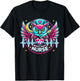 Night Shift Nurse Owl RN RT US Funny Nurse T-Shirt - T-Shirt | Black