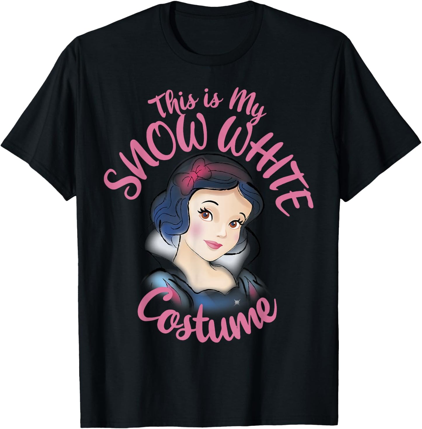 Disney Snow White This is My Costume Halloween T-Shirt - T-Shirt | Black