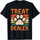 Treat Dealer Funny Treat Dealer T-Shirt - T-Shirt | Black