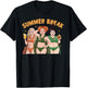 Summerween Pumpkin Halloween Spooky Summer Trip T-Shirt - T-Shirt | Black