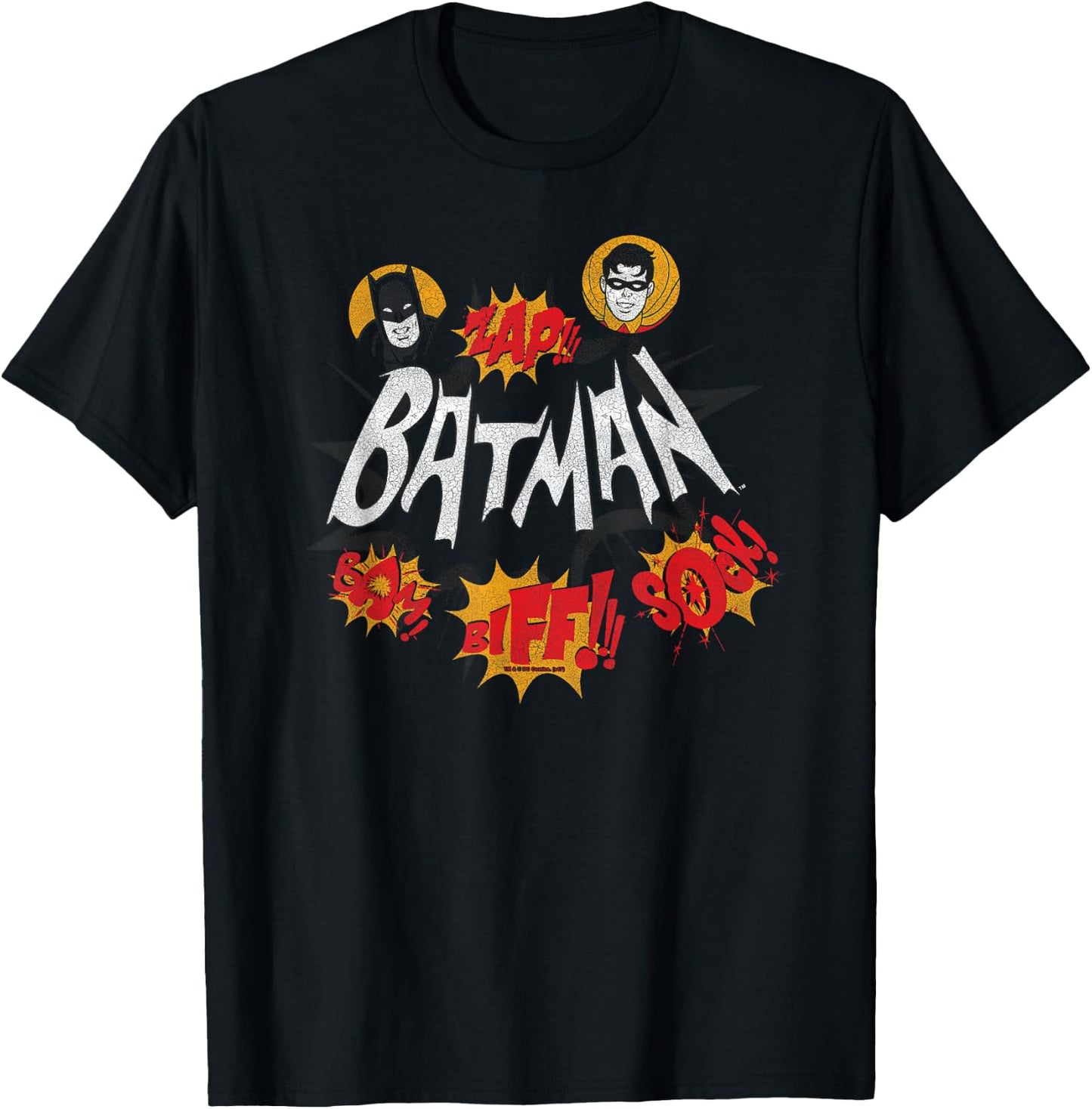 Batman Classic TV Series Sound Effects T-Shirt - T-Shirt | Black