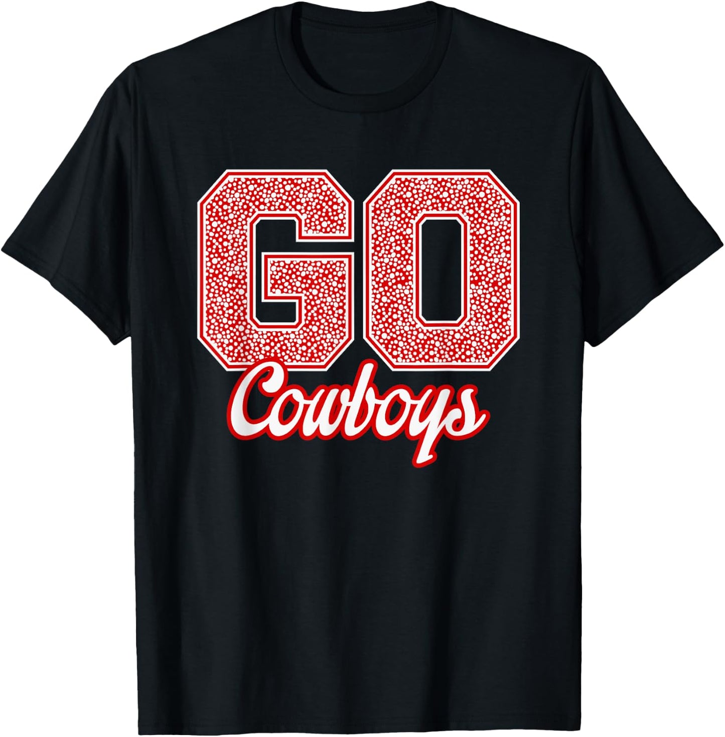 Grantsville Cowboys GO! School Pride T-Shirt - T-Shirt | Black