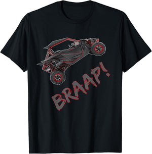 UTV T Shirt SxS ROV Side by Side Four Wheeler T-Shirt - T-Shirt | Black