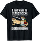 Tiny Dinosaur Read Books & Pet My Bearded Dragon Lover T-Shirt - T-Shirt | Black