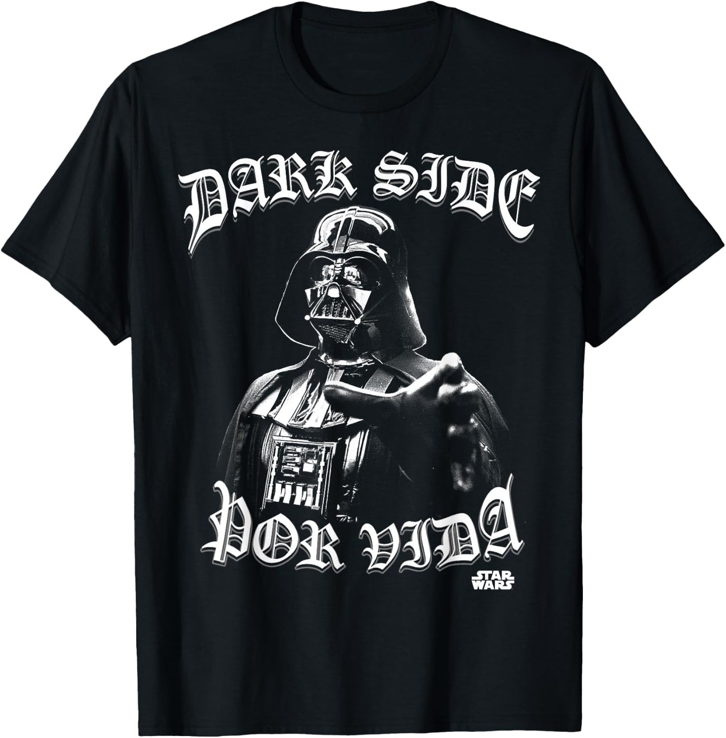 Star Wars Darth Vader Dark Side Por Vida Graphic T-Shirt - T-Shirt | Black