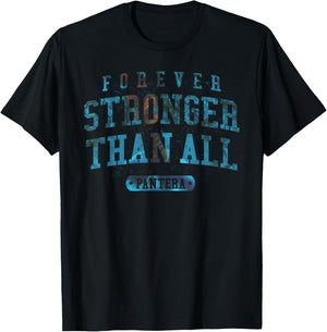 Pantera Official Forever Stronger Than All Blue T-Shirt - T-Shirt | Black