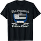 Police Chief Shirt Proud Wife T-Shirt - T-Shirt | Black