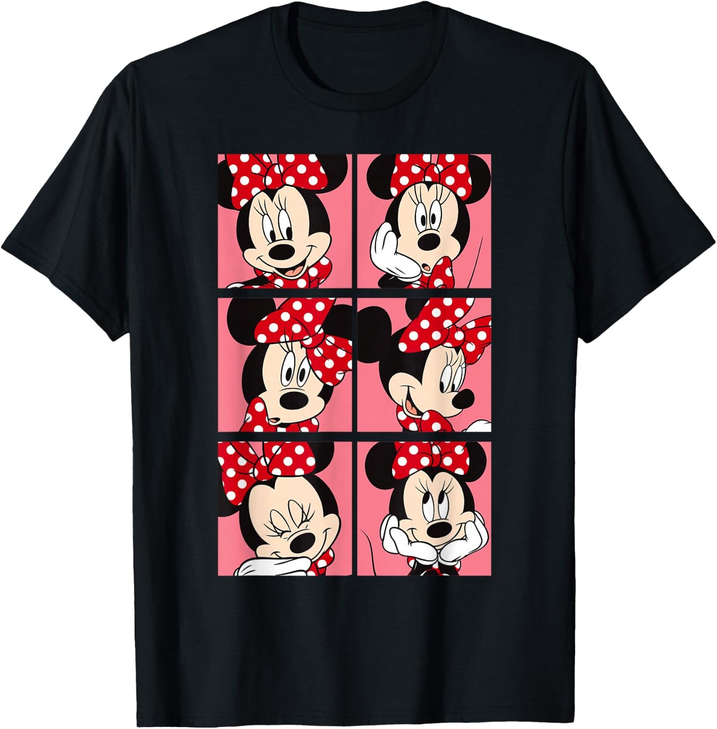 Disney - Minnie Mouse Expressions T-Shirt - T-Shirt | Black