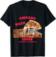 Funny Foodie : Chicago Pizza Lover - Don't Judge Me T-Shirt - T-Shirt | Black